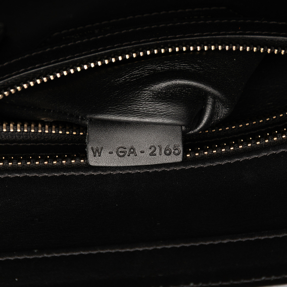 Pre-Loved Celine Micro Tricolor Leather Luggage Tote - Picture 6 of 7